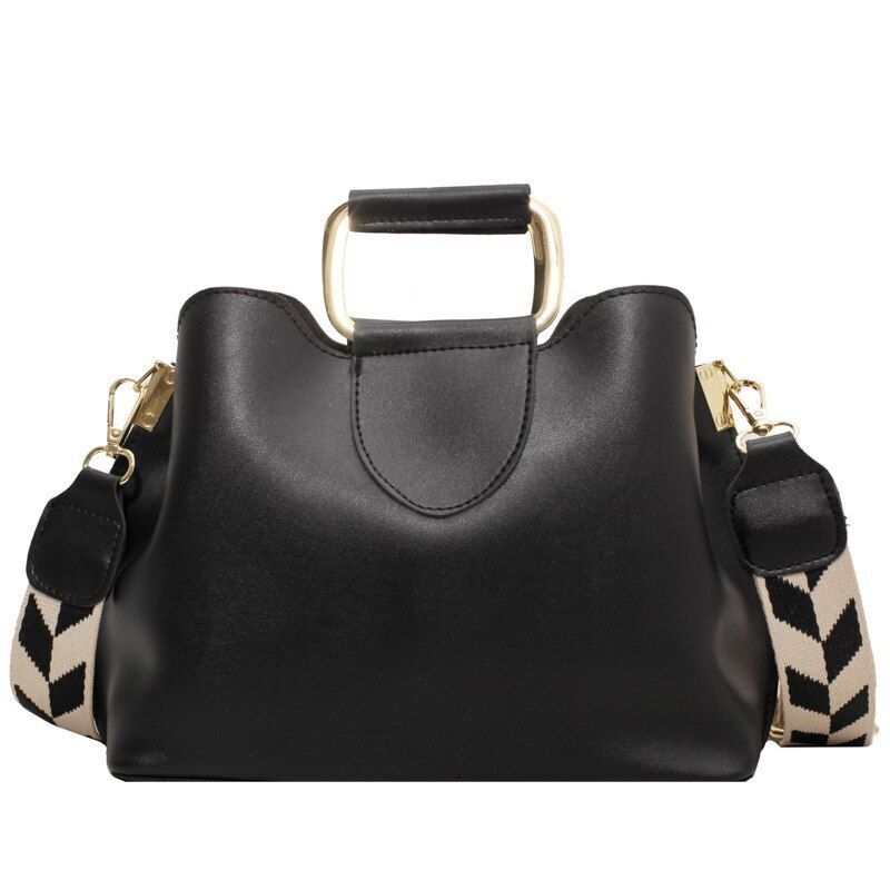 Synthetic Leather Small Crossbody Bag Handle Shoulder Purse Handbag 25*19*10 CM
