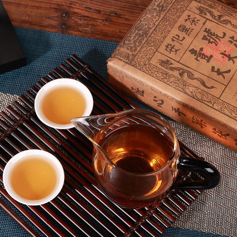 920g Anhua black tea Tianjian Fu brick black tea raw tea golden flower black tea