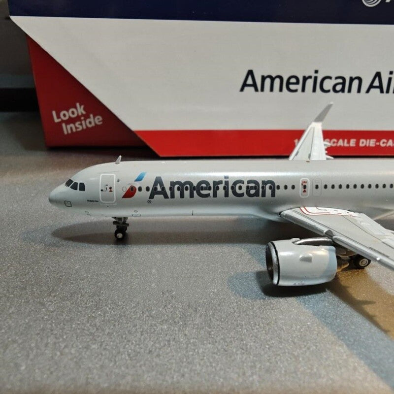 1:400 GeminiJets American Airlines Airbus A321neo N413AN Diecast Aircraft Model