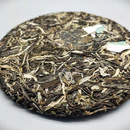 Yunnan Tea Tianmenshan Wildflower Fragrance Puerh Raw Tea 357g Ancient Cake Tea