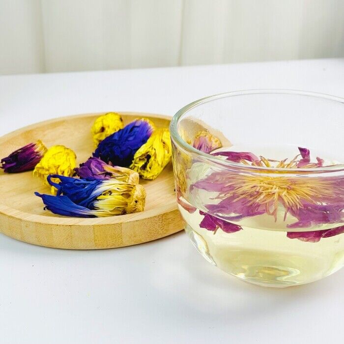 Natural Dried Blue Lotus Buds Blooming Flower Tea 500g