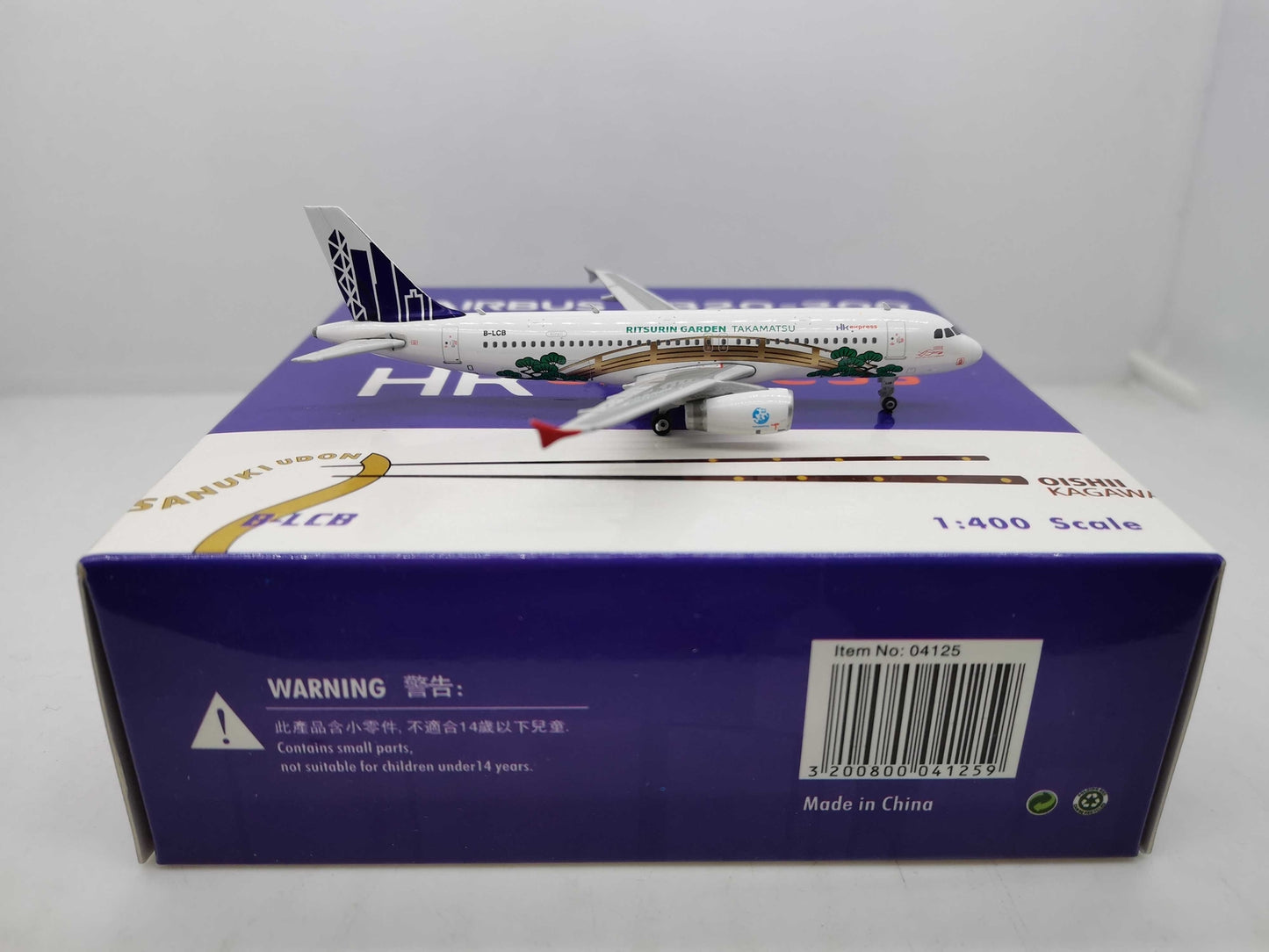 1:400 Phoenix RITSURIN GARDEN TAKAMATSU A320 Airplane Diecast Aircraft Model