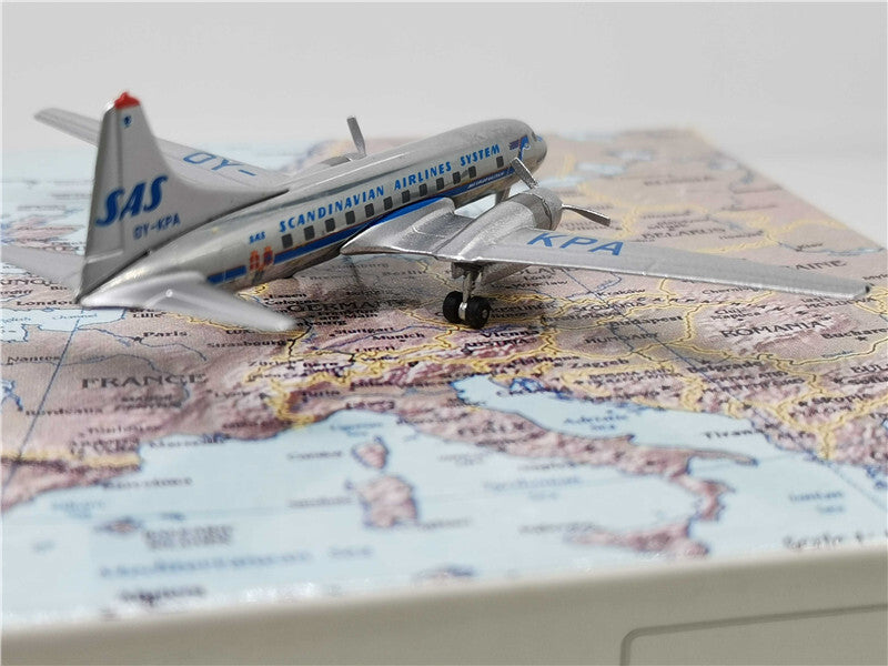 AeroClassics SCANDINAVIAN AIRLINES SYSTEM CV-240 OY-KPA 1/400 Aircraft Model
