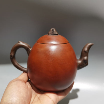 Vintage Chinese Yixing Purple Clay Teapot Zisha Ceremony Exquisite Tea Set Rare