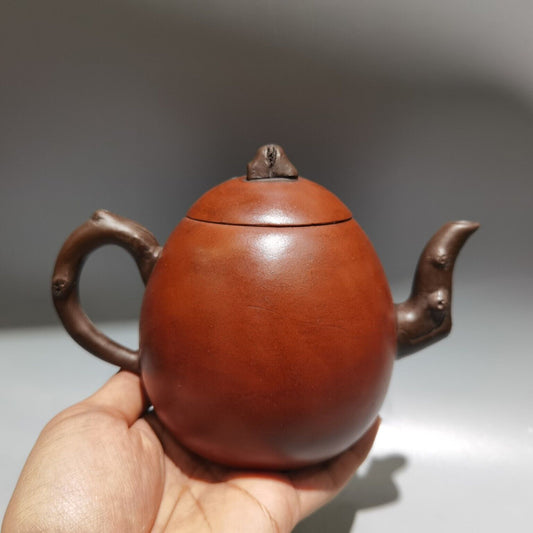 Vintage Chinese Yixing Purple Clay Teapot Zisha Ceremony Exquisite Tea Set Rare