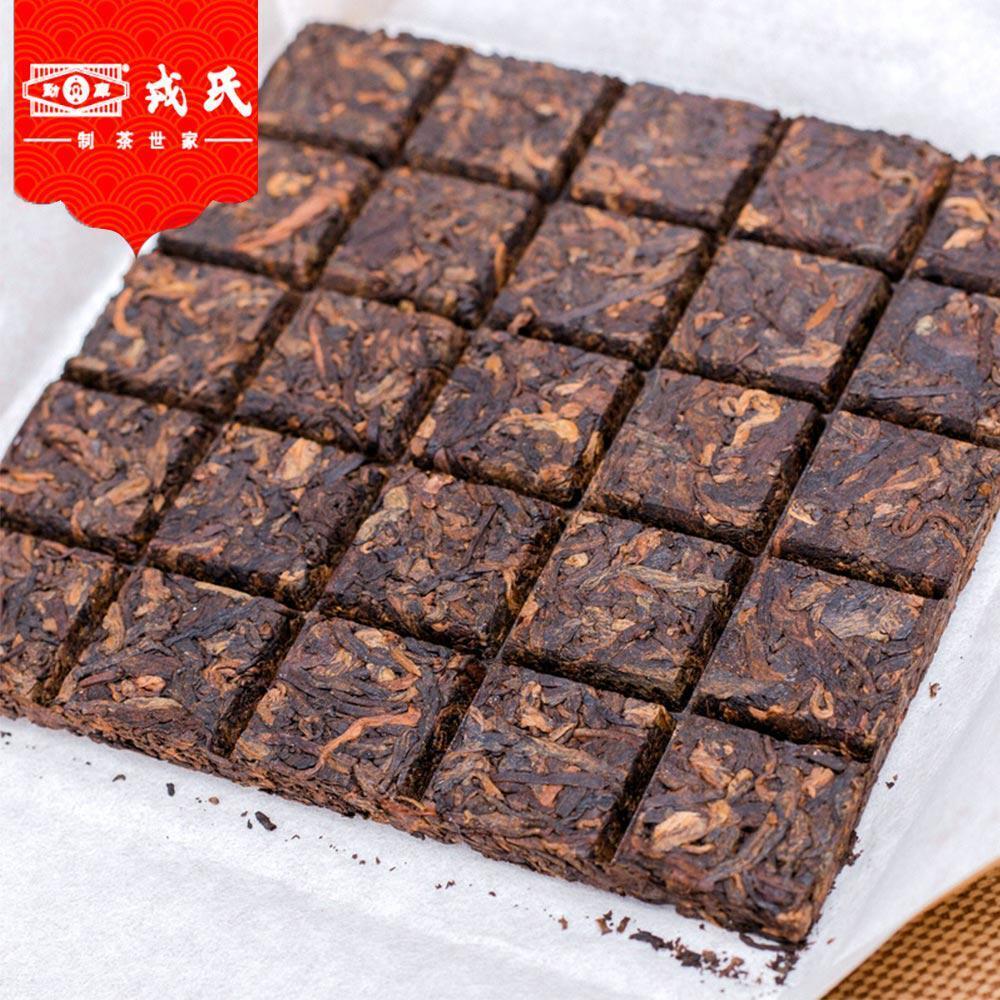 100g Mengku Rongshi Puer Tea Mu Ye Chun 3 Years Aged Ripe Puerh Tea Brick