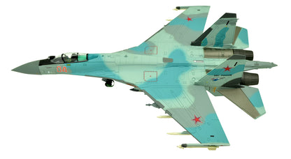 1:100 Sukhoi SU-35 Fighter Attack Metal Military Airplane Model,RFAF,Blue Color