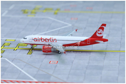 1:400 JC Wings Air Berlin AIRBUS A320 Passenger Airplane Diecast Aircraft Model