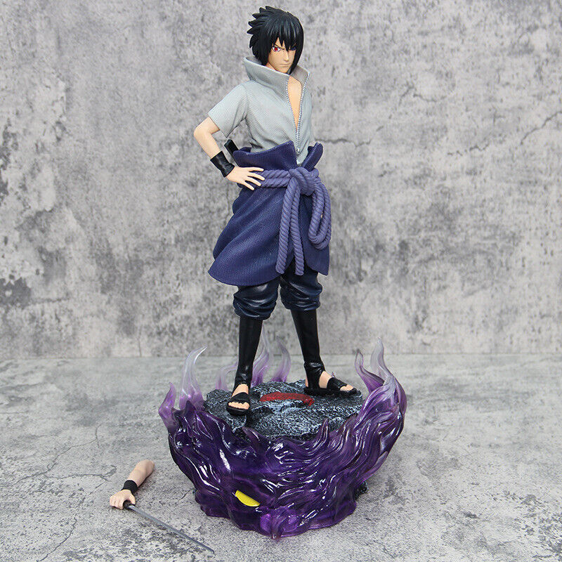 Anime Naruto Figure set Sasuke Kakashi Might Guy PVC Action Figure Statue Model