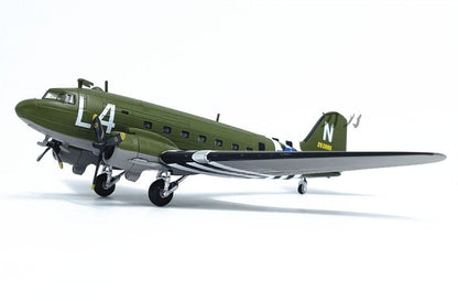1:100 WLTK USAAF Douglas C-47(DC-3) L4 Transport Aircraft Diecast Fighter Model