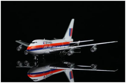 1:400 JC Wings UNITED BOEING 747SP Passenger Plane Diecast Aircraft Model