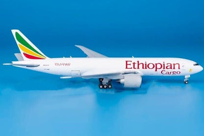 1:400 JC Wings Ethiopian Cargo BOEING 777-200F Airplane Diecast Aircraft Model