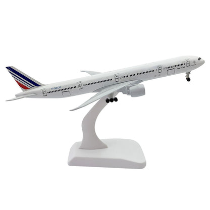 1:300 20cm Air France B777 Model Plane Alloy Diecast Airplane Airliner Ornaments