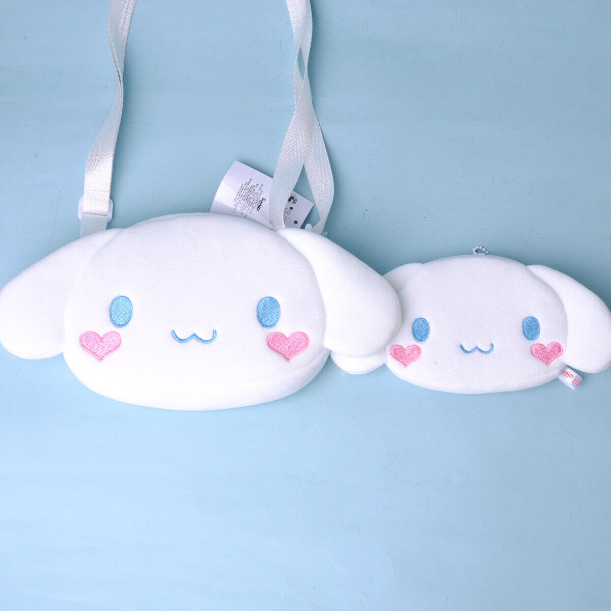 Sanrio Cute Plush Kuromi Cinnamoroll Melody Storage Bag and Wallet Messenger Bag