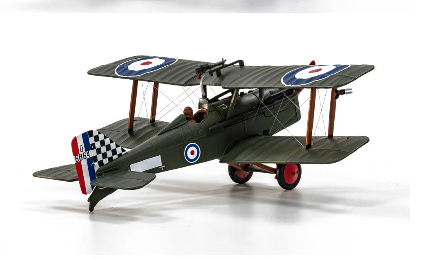 1:48 Corgi Royal Aircraft Factory SE5a RAF No74Sqn Biplane Fighter Diecast Model