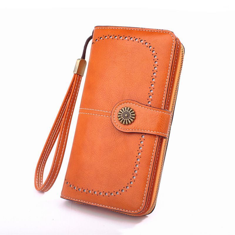 Wallet Synthetic Leather Money Bag Clutch Leisure Purse Style Wallets Long Coin
