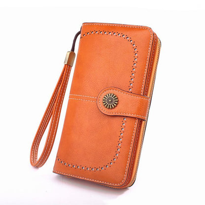 Wallet Synthetic Leather Money Bag Clutch Leisure Purse Style Wallets Long Coin