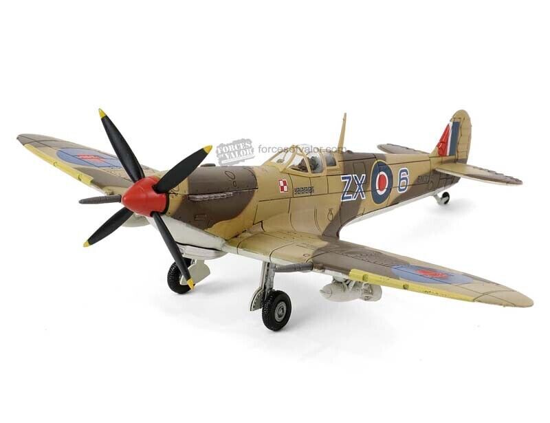 1:72 FOV RCAF Mk.IX Tunisia 1943 Fighter Plane Diecast Military Aircraft Model