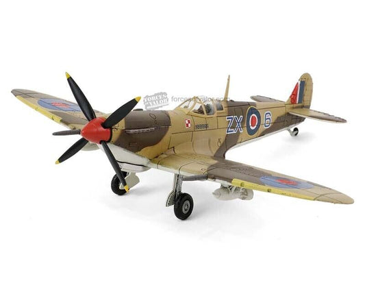 1:72 FOV RCAF Mk.IX Tunisia 1943 Fighter Plane Diecast Military Aircraft Model