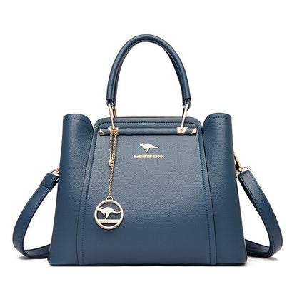 Women Bag High Quality Genuine Leather Handbag Purse Vintage Shoulder Messenger