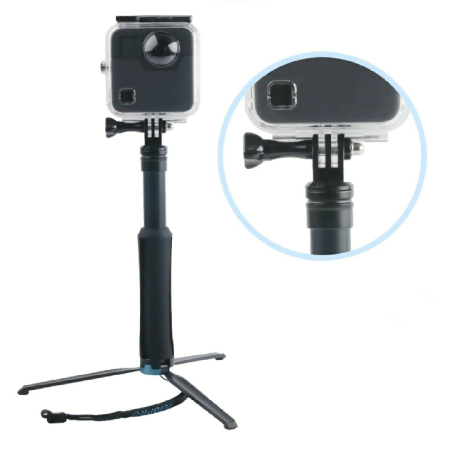 Waterproof Housing Protective Case Cover Underwater Diving For GoPro Fusion I