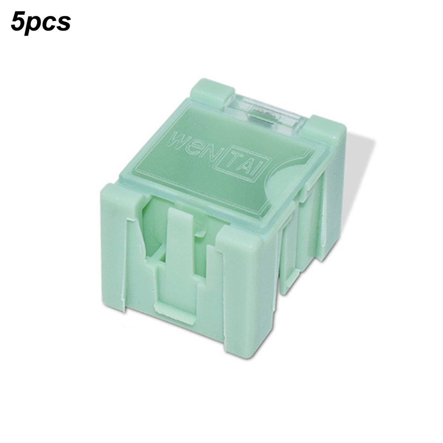 5Pack MD SMT Electronic Component Container Case Auto Lock Mini Storage Boxes d