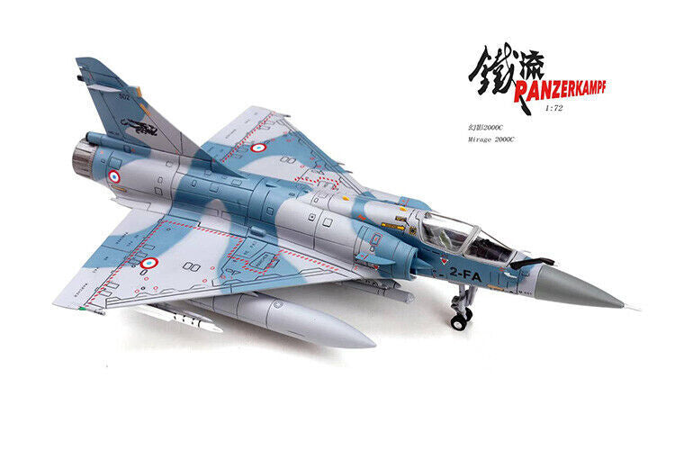 PANZERKAMPF 1/72 French Mirage 2000-5F 2-FA fighter model alloy