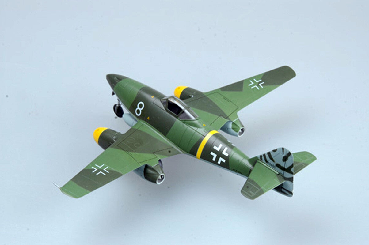 WW2 German Me 262 A-1a Schwalbe jet fighter plane aircraft assembled Easy model