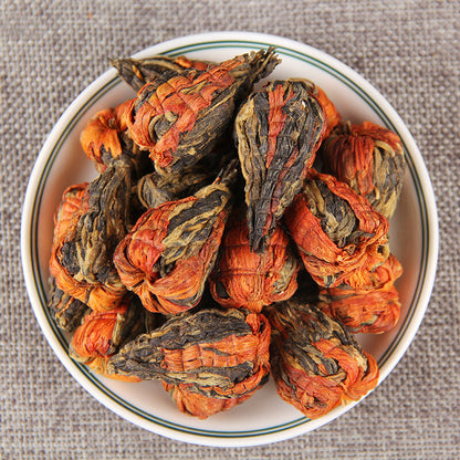 Dianhong Bai He Bao Ta Dian Hong Handmade Kungfu Honey Fragrant Black Tea