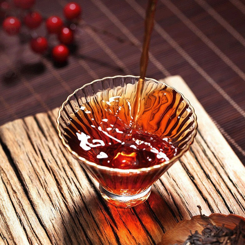 2019 YUNNAN CHINATEA Classic 7571 Pu-erh Tea Cake 357g Pu'er Ripe Puer Zhongcha