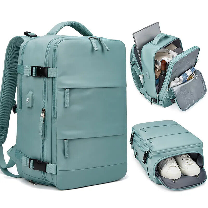 Women Laptop Backpack Girl School Backpack Shoe Bag Travel Backpack Outdoor