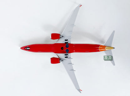 1:400 NG Lite SOUTHWEST AIRLINERS B737MAX8 Passenger Airplane Diecast Model