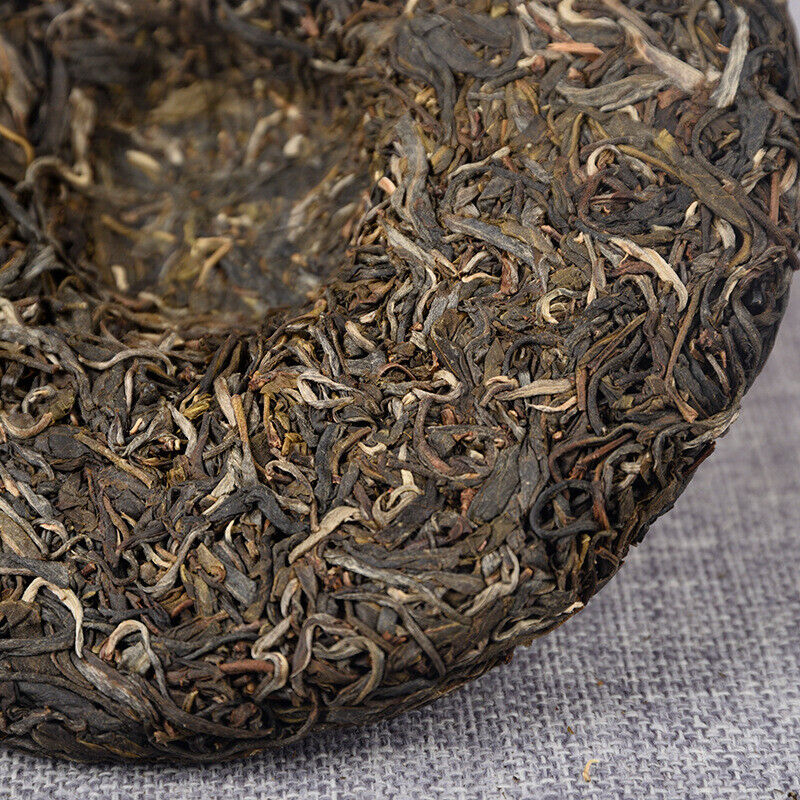 357g/12.59oz Big Tree Tea Tea First Class Pu'er Raw Tea Mansong Spring Tea
