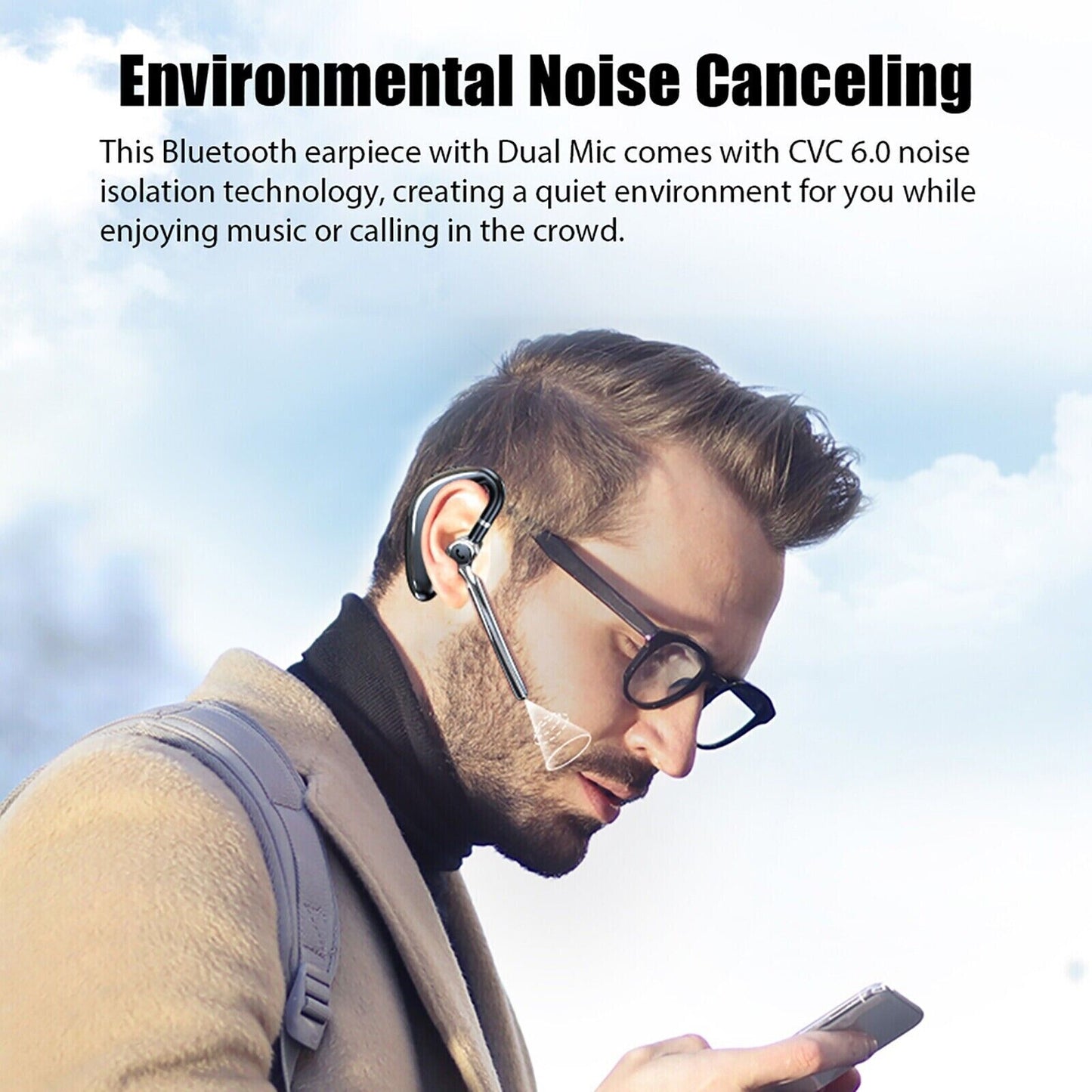 Audifonos Bluetooth Inalambrico Auriculares Para Telefonos Celular Manos Libres