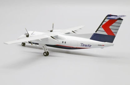 1:200 JC Wings Time Air BOMBARDIER Dash8-Q100 Passenger Airplane Diecast Model