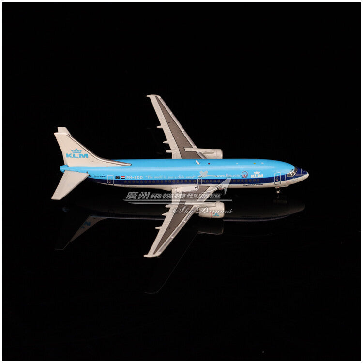 1:400 JC Wings KLM Boeing 737-300 Passenger Airplane Diecast Aircraft Model