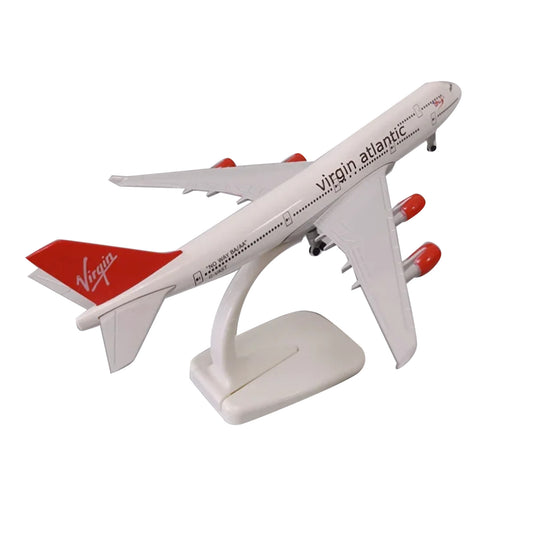 1/400 Scale Virgin Atlantic B747 Alloy Plane Model Collection Static Display