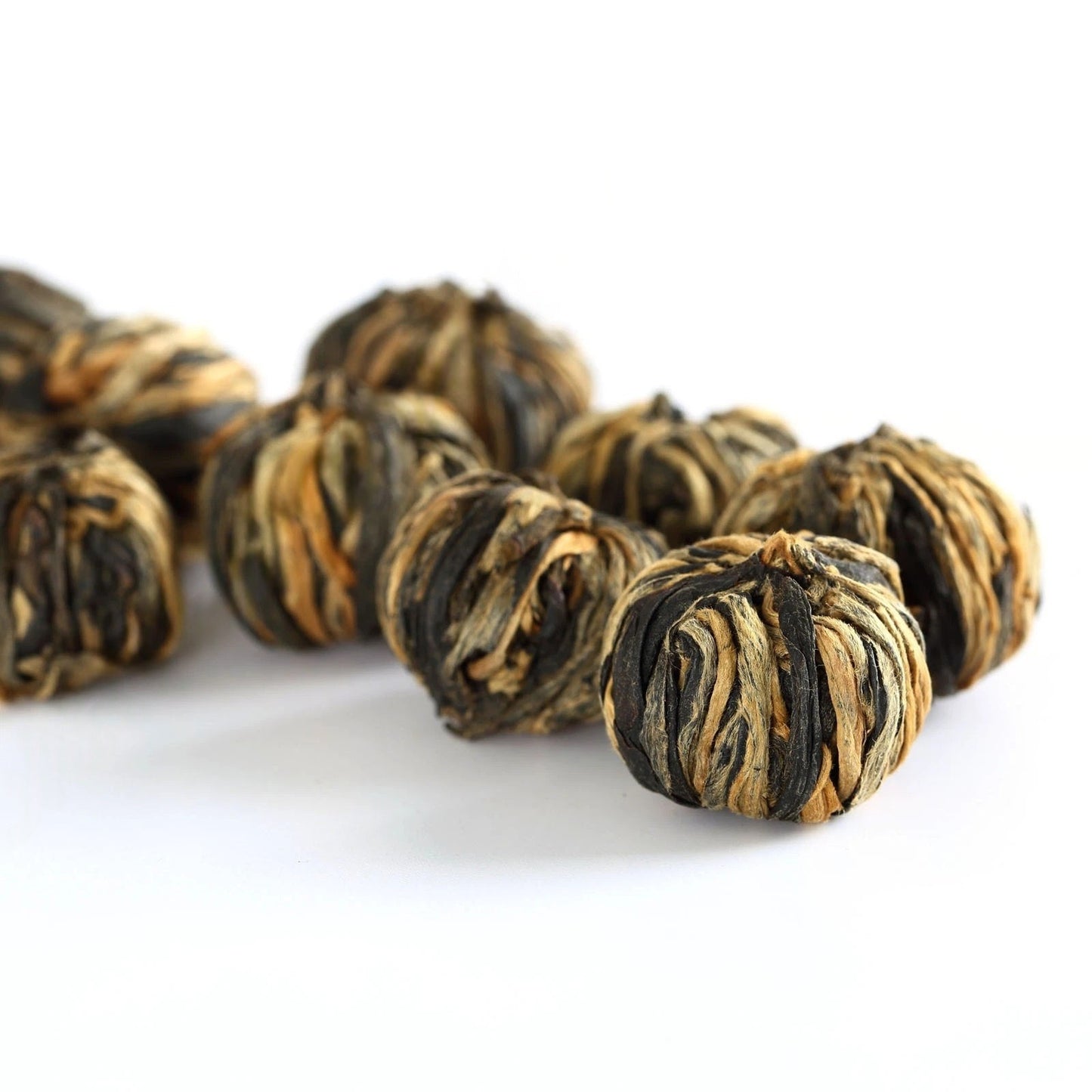 250g Nonpareil Supreme Yunnan Black Tea Dragon Pearl Dian Hong Ball Buds