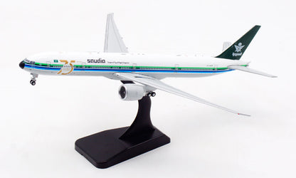JC Wings Saudia FOR BOEING B777-300ER HZ-AK28 75TH 1/400 Plane Pre-built Model