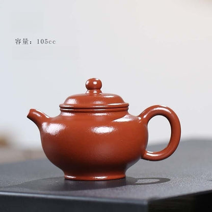 Mini Zisha Teapot Zhuni Pot Small Capacity Dahongpao Pocket Pot Tea Pet 90-140ml