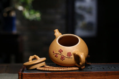 Chinese Yixing Zisha Clay Handmade Exquisite Teapo#545252