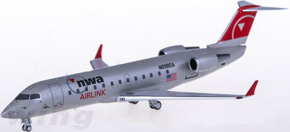 1:200 NG Model NWA AIRLINK Bombardier CRJ440 Passenger Airplane Diecast Model