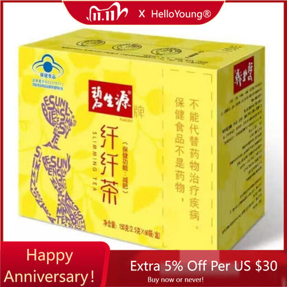 Bishengyuan Weight Management 60 Sachets Besunyen Lose Weight Burn Fat Herbal Tea-