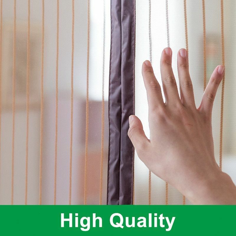Anti Mosquito Door Curtain Magnetic Screen Net Insect Mesh Fly Screen Protection