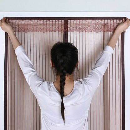 Anti Mosquito Door Curtain Magnetic Screen Net Insect Mesh Fly Screen Protection