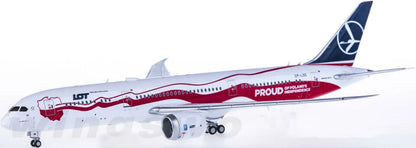 1:400 JC Wings LOT POLISH AIRLINES BOEING 787-9 Passenger Airplane Diecast Model