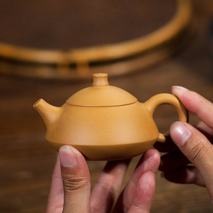 110ml New On Sales Chinese Yixing Tea Pot Zisha Duan Clay Marked Kungfu Tea Pot
