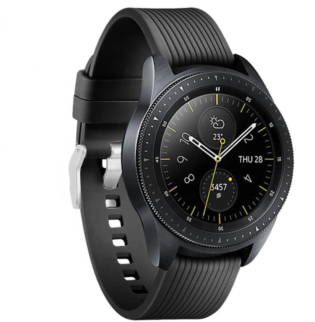 Replacement Silicone Sport Watch Band Strap For Samsung Galaxy Watch 42mm 46mm