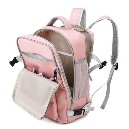 Travel Backpack Bag Shoes USB Charging Mother and Baby Bag