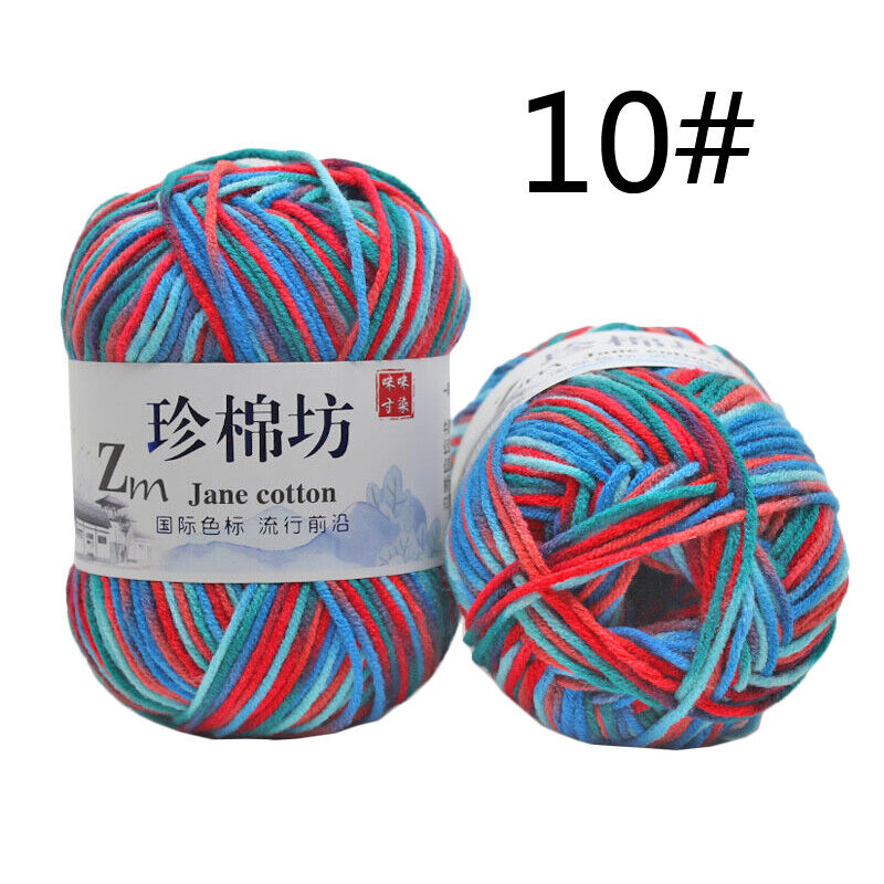 Hot Sale 50g Soft Crochet Yarn DIY Hand Milk Baby Cotton Knitting Wool Yarn